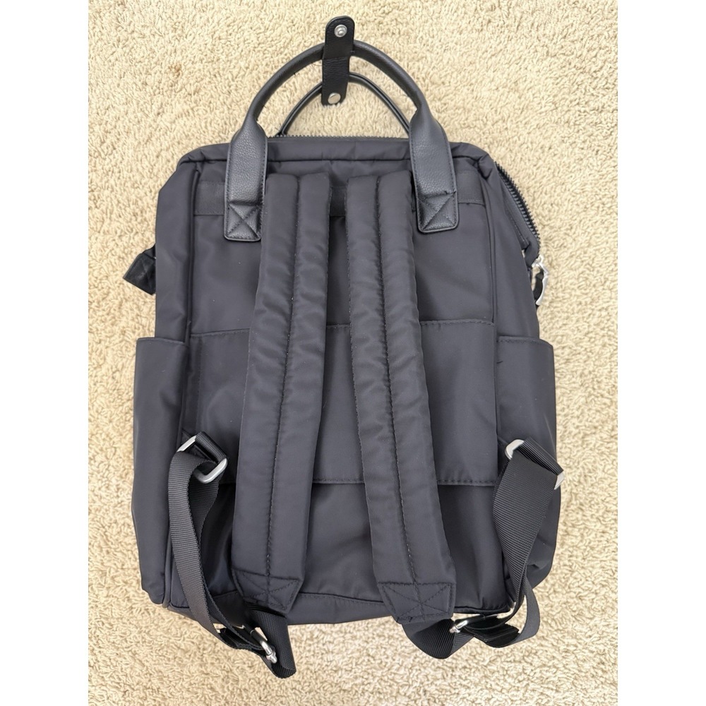 BAGGALLINI Soho Backpack Black Travel Work School Water Resistant Laptop Mint! - Picture 16 of 16